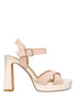 ETIKA SANT ELM BEIGE ANTELINA CROSSED SANDAL FOR WOMEN Beige