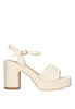 SANDALIA ETIKA 30016 BENIJO, MUJER BLANCO Beige