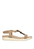 ARMONY EGREMNI BEAD SANDAL 41002 WOMEN, BEIGE Beige