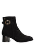 BOTIN CON HEBILLA MUJER ETIKA PARMA 32002 MUJER, NEGRO Negro