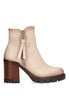 BOTINES CON CREMALLERA MUJER ETIKA 11029 BEIGE Beige