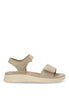 SANDALIA VELCRO ARMONY 41009 TEGUISE, BEIGE Beige