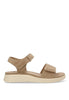 SANDALIA VELCRO ARMONY 41009 TEGUISE, TAUPE Taupe