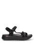 SANDALIA HYPERLIGHT VELCRO ETIKA 40108 CAPELLANS, MUJER NEGRO Negro