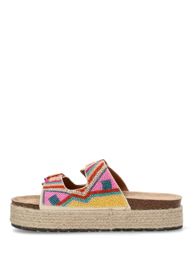 SANDALIA BIO PISO DOBLE VINYES 10062 ETIKA MUJER MULTICOLOR