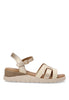 SANDALIA CUÑA ARMONY 40011 LEVITHA, MUJER ORO Oro