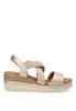 SANDALIA CRUZADA ARMONY 40010 DELOS, MUJER ORO Oro