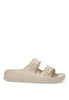 SANDALIA GOMA ETIKA 10076 NISIROS, MUJER BEIGE Beige