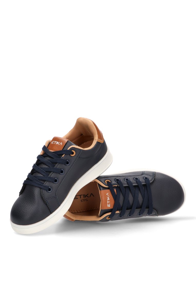 ZAPATO NIyO CORDONES DUBLIN 67202 ETIKA NIyO AZUL