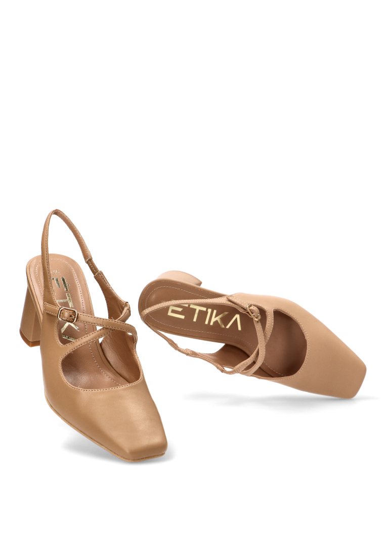 SALON DESTALONADO JULIA 63305 ETIKA MUJER CAMEL