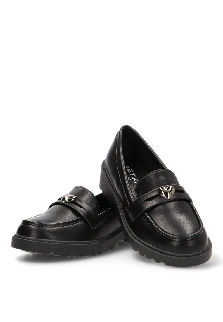 MOCASIN CORAZON 40332 ETIKA NIyA NEGRO