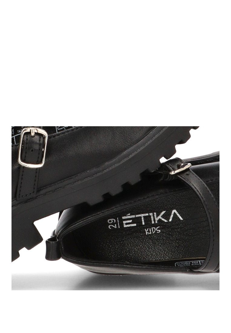 MOCASIN HEBILLA 40334 ETIKA NIyA NEGRO