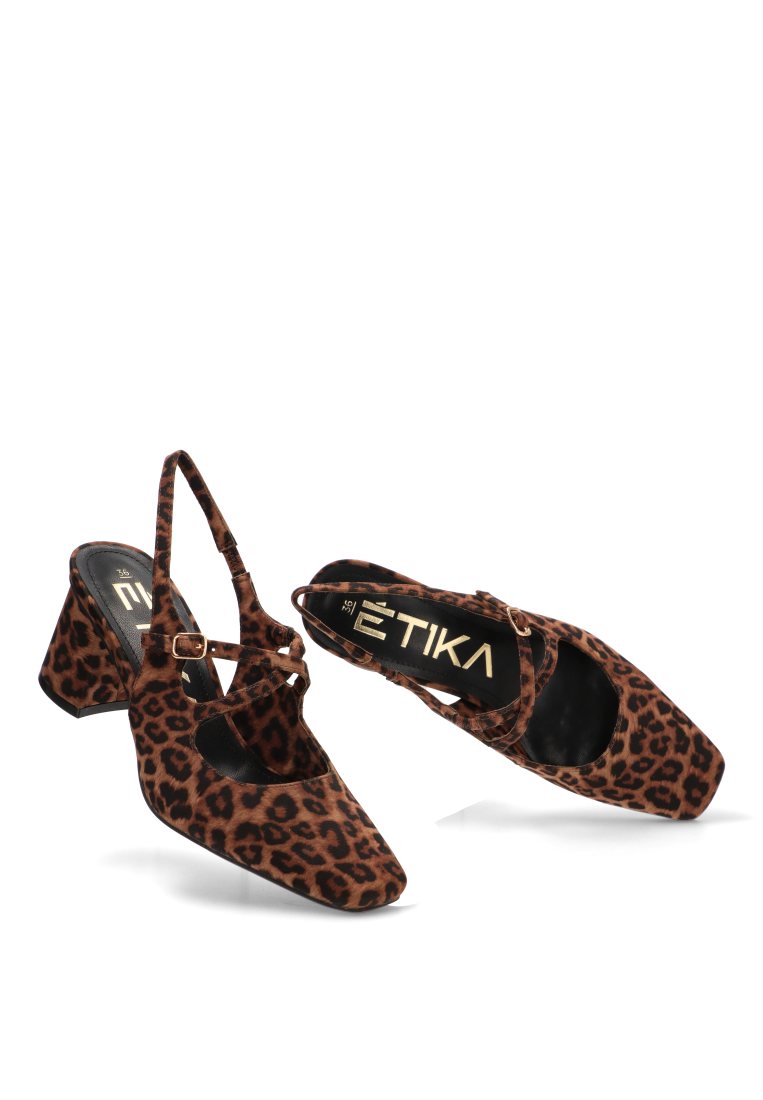 SALON DESTALONADO JULIA 63305 ETIKA MUJER LEOPARDO