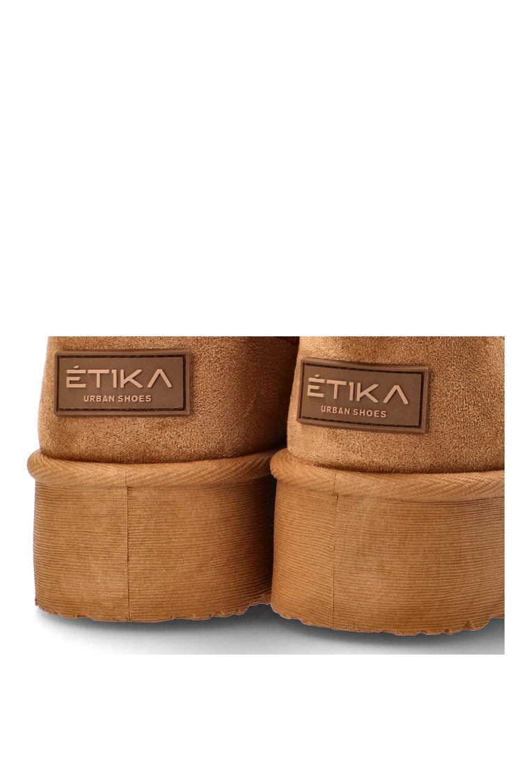 BOTIN BAJO PELO GIULIA 01 10912 ETIKA MUJER CAMEL