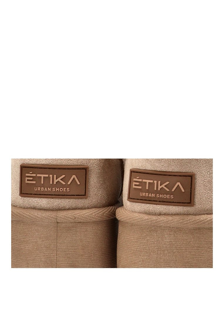 BOTIN BAJO PELO GIULIA 01 10912 ETIKA MUJER TAUPE