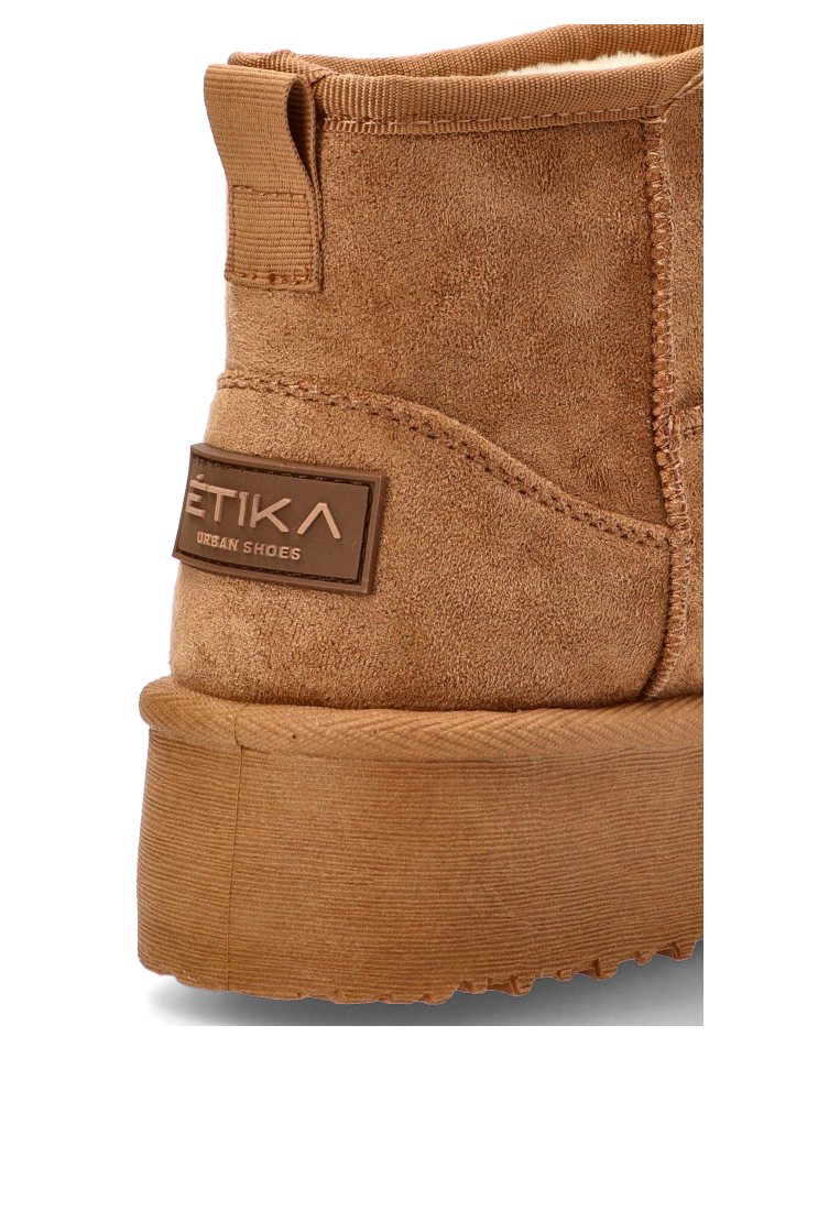 BOTIN PELO GIULIA 02 10914 ETIKA MUJER CAMEL