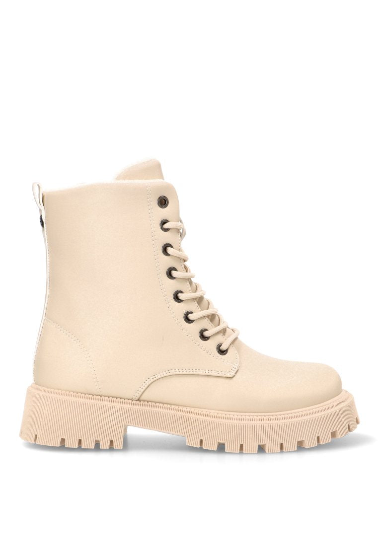 BOTIN MILITAR TOULOUSE 01 11049 ETIKA MUJER BEIGE