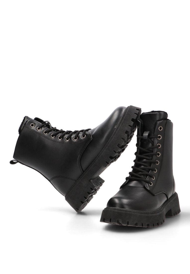 BOTIN MILITAR TOULOUSE 01 11049 ETIKA MUJER NEGRO