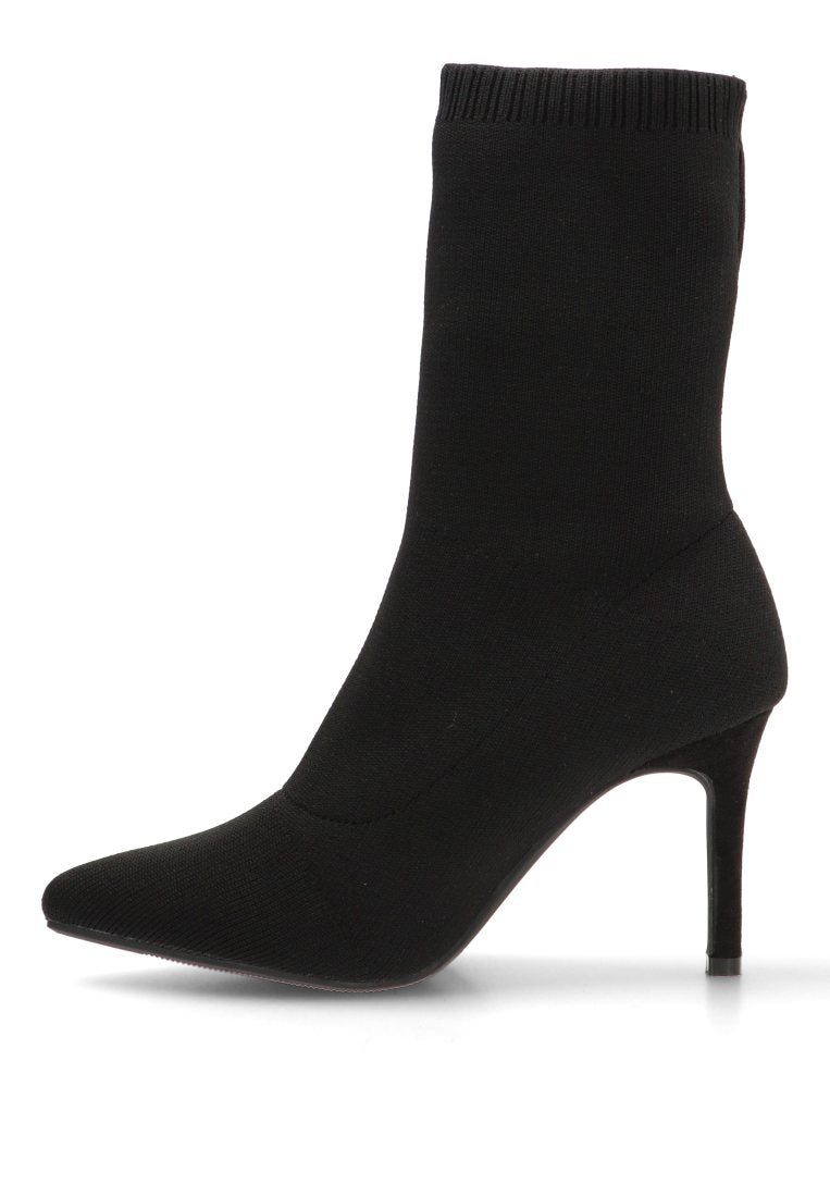 BOTIN DE CALCETIN ELLE 32025 ETIKA MUJER NEGRO