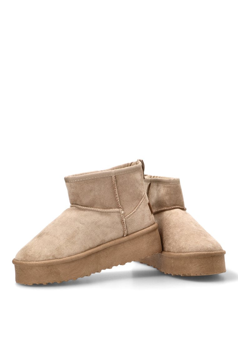 BOTIN PELO GIULIA 02 10914 ETIKA MUJER TAUPE