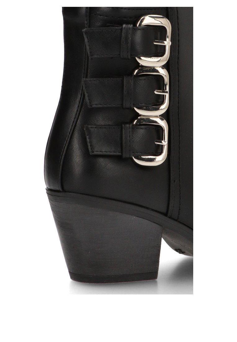 BOTIN 3 HEBILLAS MUSSE 110548 ETIKA MUJER NEGRO