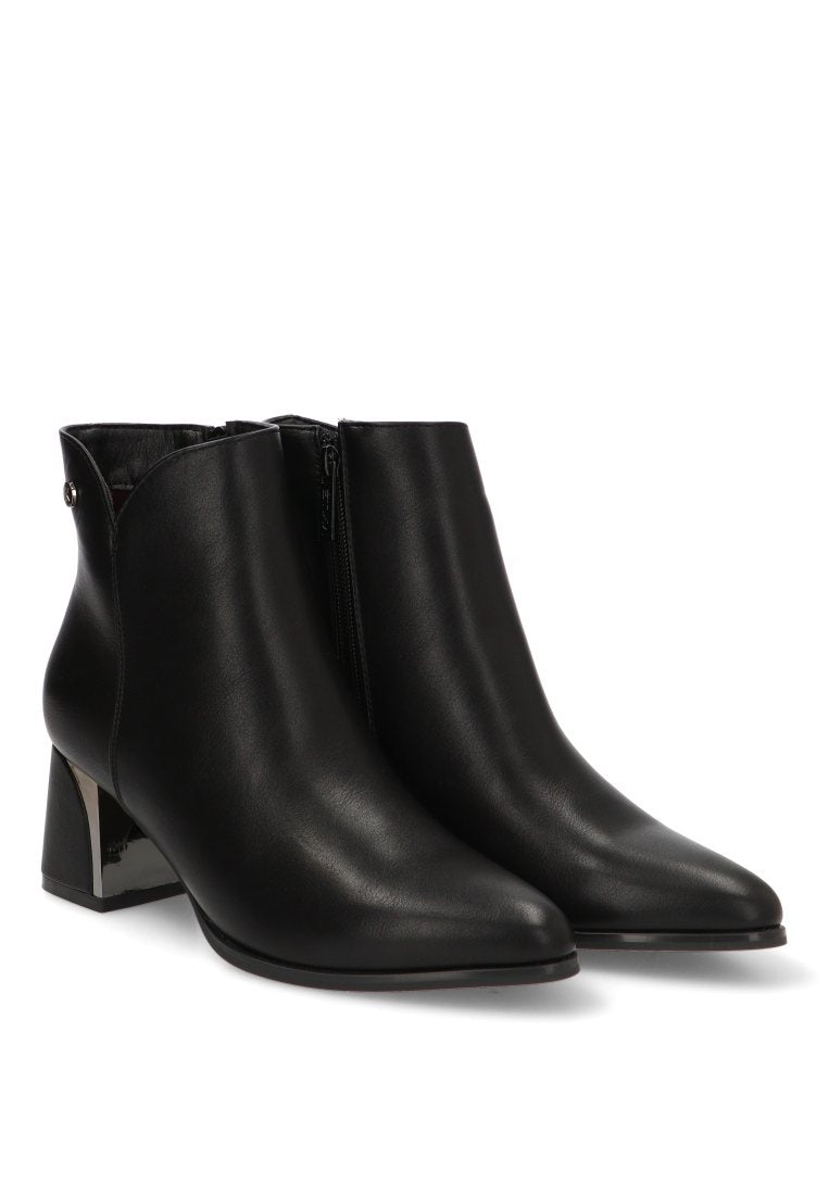 BOTIN DETALLE TACON LAURA 32019 ETIKA MUJER NEGRO