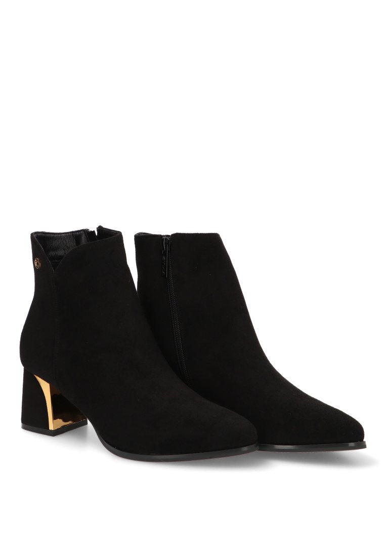 BOTIN DETALLE ANTELINA LAURA 32019 ETIKA MUJER NEGRO