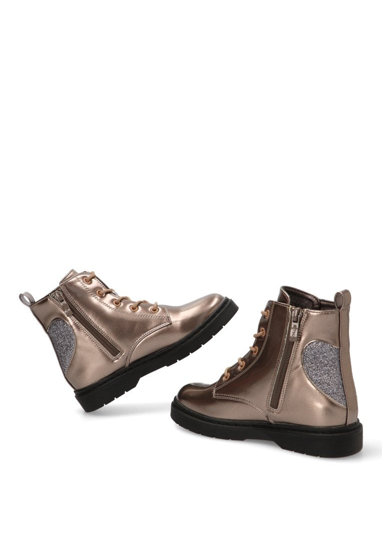 BOTIN GLITTER BRUNA 10624 ETIKA NIyA PLATA