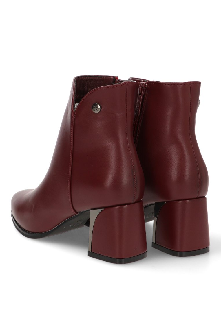 BOTIN DETALLE TACON LAURA 3201 ETIKA MUJER BURDEOS