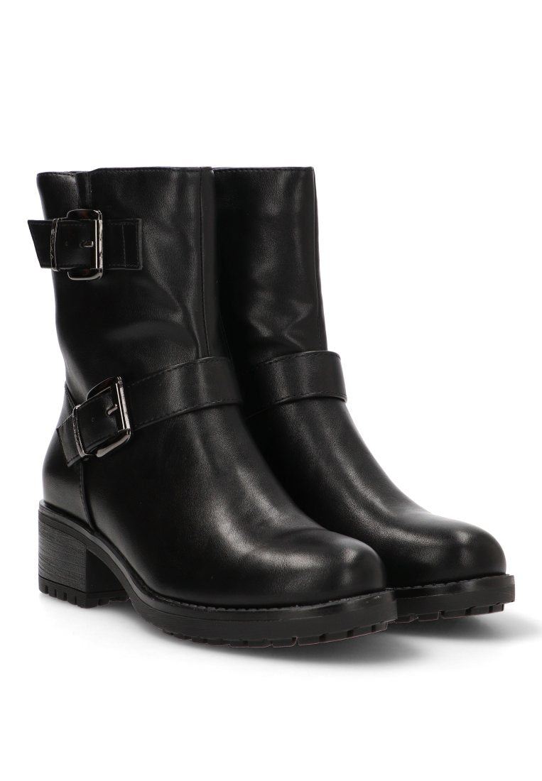 BOTIN BIKER WATFORD 11050 ETIKA MUJER NEGRO