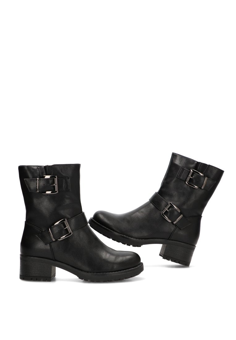 BOTIN BIKER WATFORD 11050 ETIKA MUJER NEGRO
