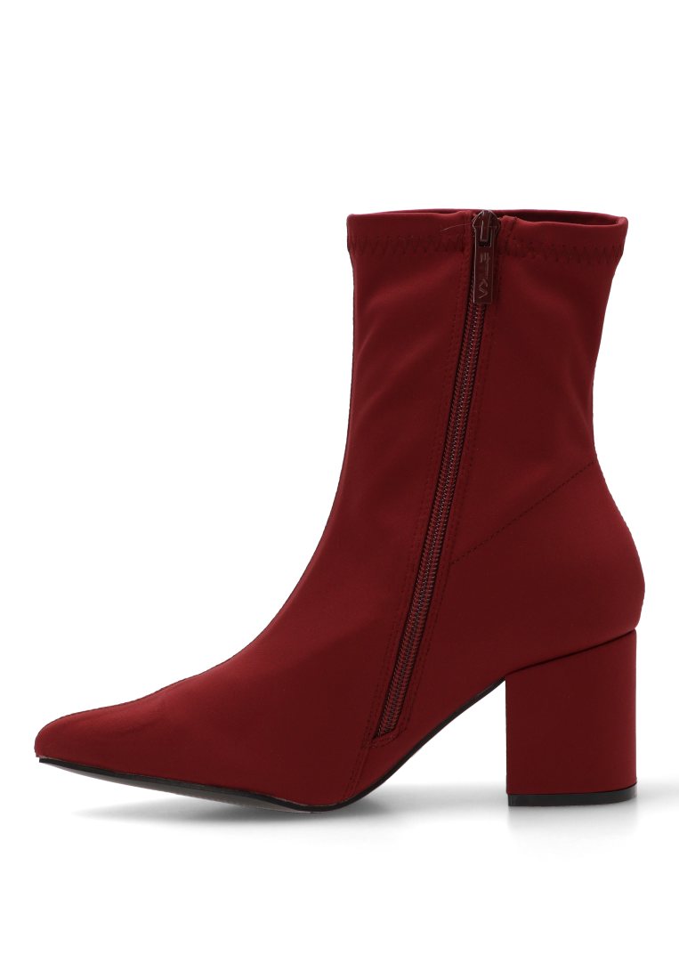 BOTIN DE CALCETIN JULIETTE 32017 ETIKA MUJER BURDEOS