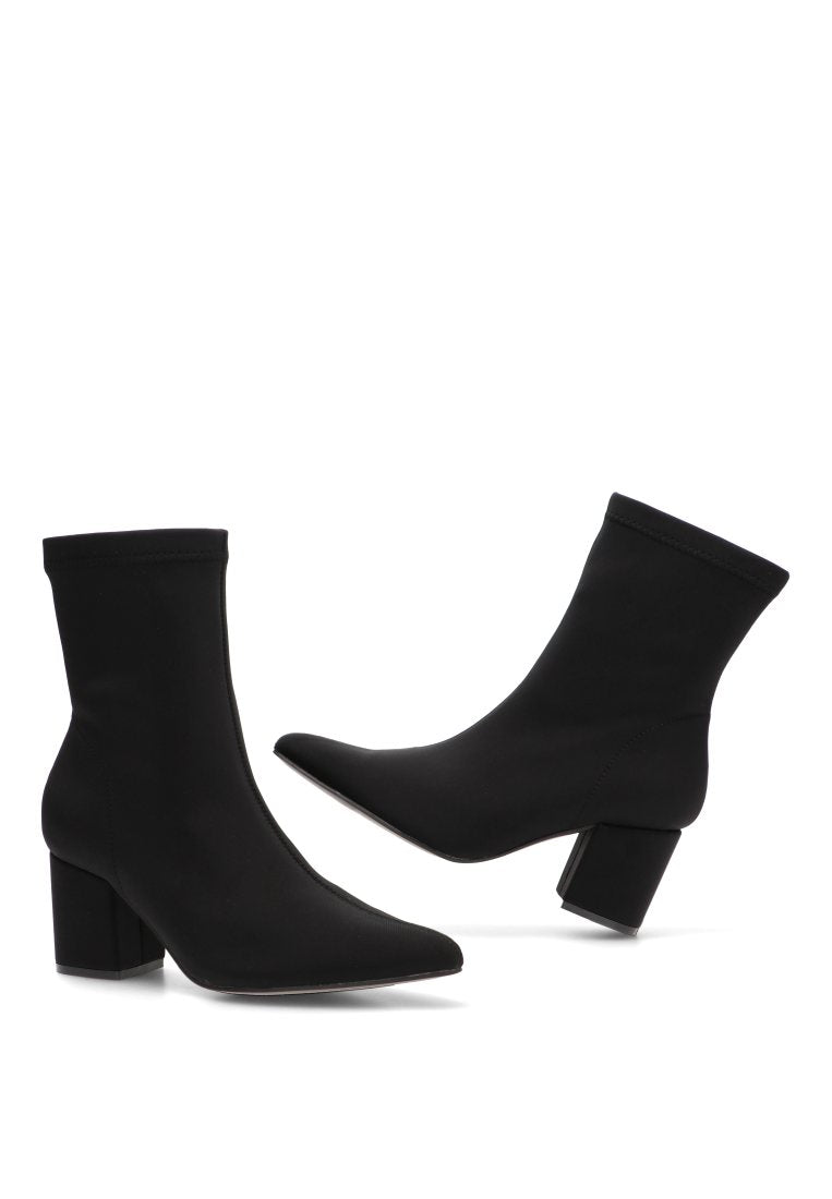 BOTIN DE CALCETIN JULIETTE 32017 ETIKA MUJER NEGRO