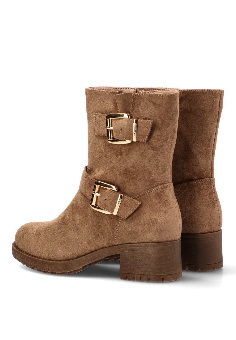 BOTIN BIKER WATFORD 11050 ETIKA MUJER TAUPE