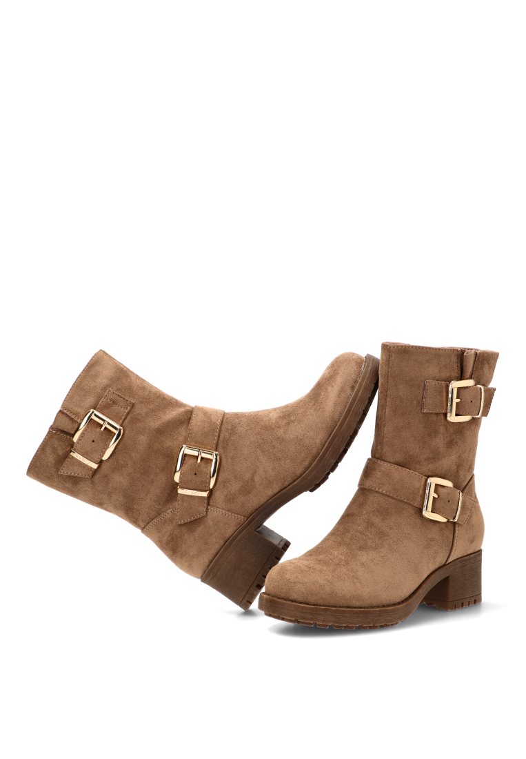 BOTIN BIKER WATFORD 11050 ETIKA MUJER TAUPE