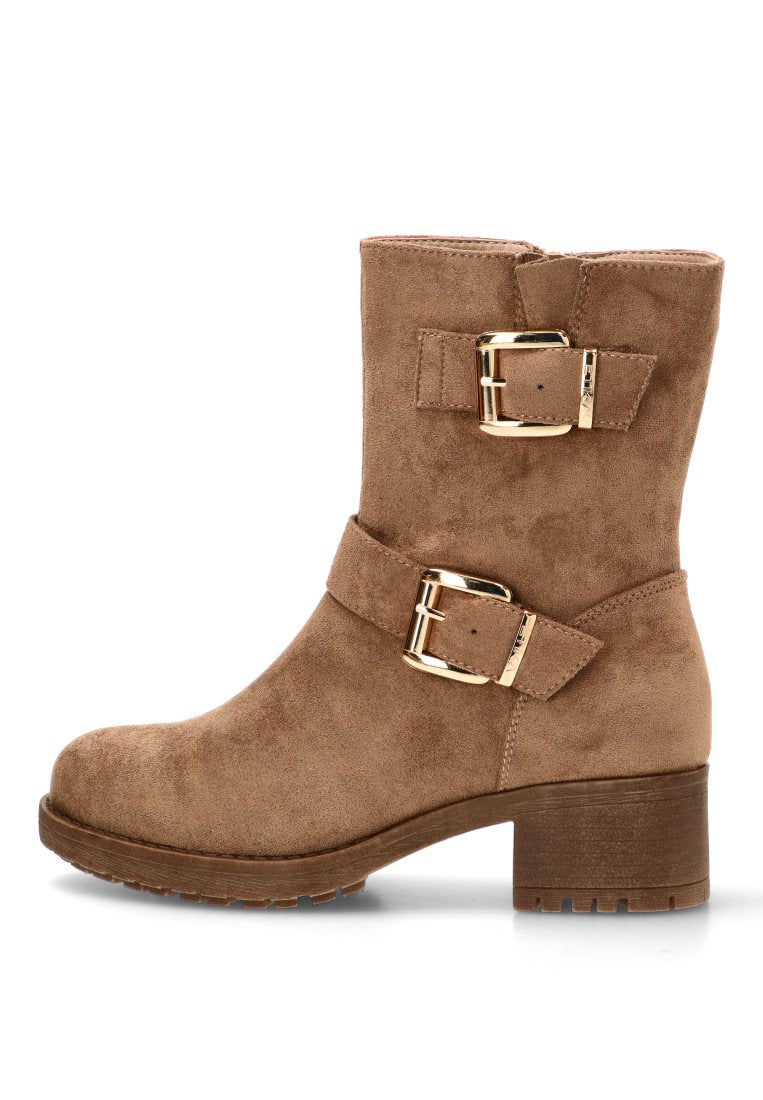 BOTIN BIKER WATFORD 11050 ETIKA MUJER TAUPE
