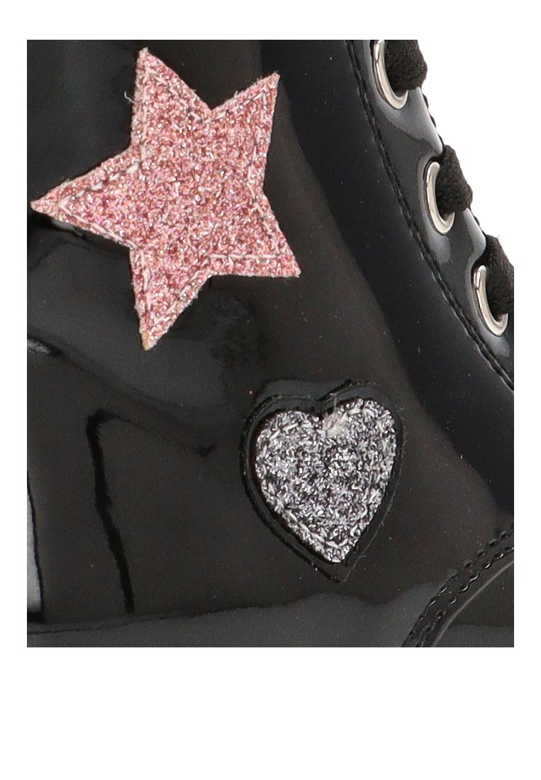 BOTIN ESTRELLA Y CORAZON HADA 10620 ETIKA NIyA NEGRO