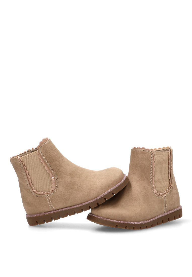 BOTIN ELASTICO GALA 110553 ETIKA NIyA BEIGE