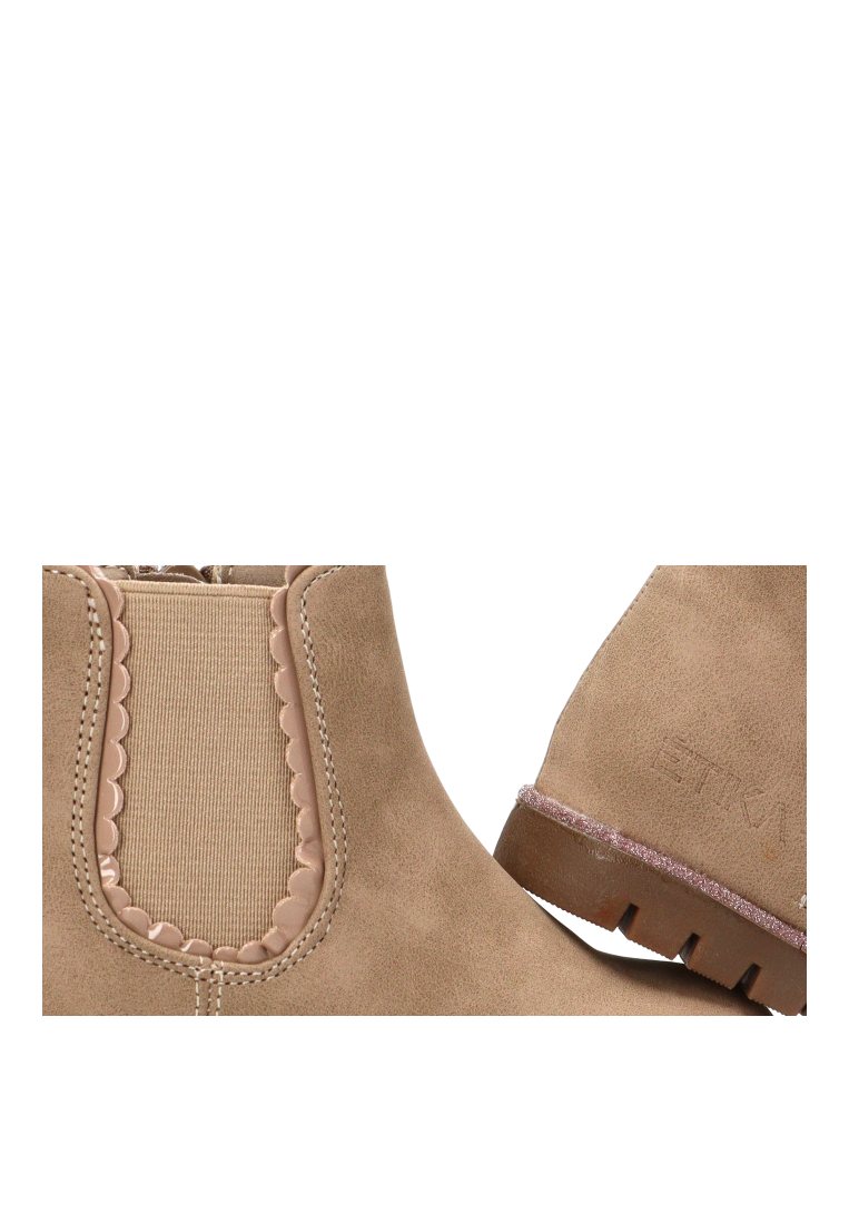 BOTIN ELASTICO GALA 110553 ETIKA NIyA BEIGE