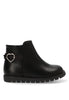 BOTIN HEBILLA CORAZON ROMA 110558 ETIKA, NIÑA NEGRO Negro