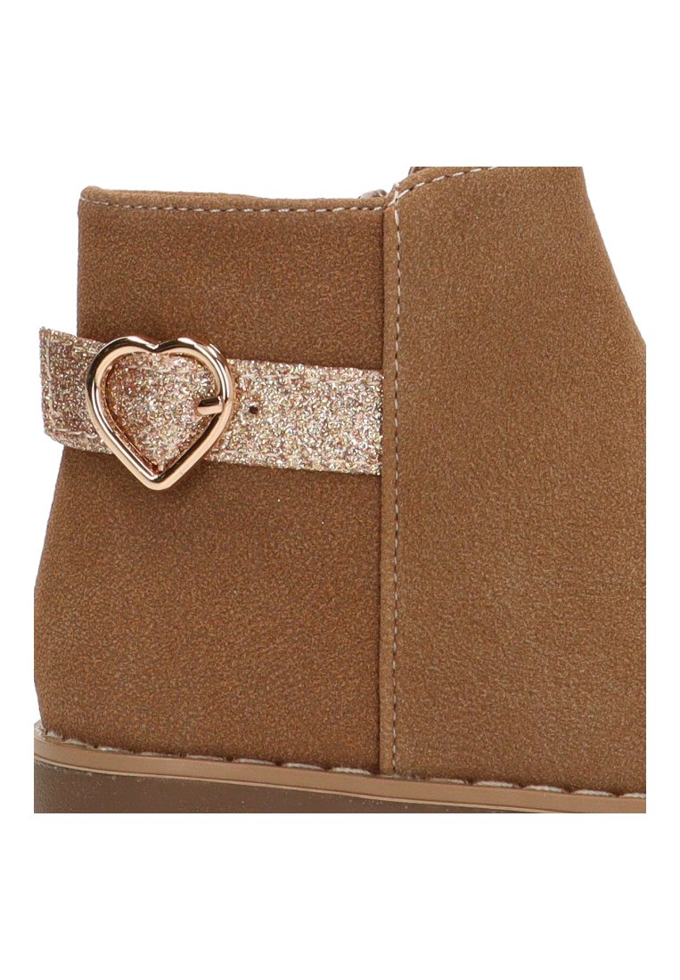 BOTIN HEBILLA CORAZON ROMA 110558 ETIKA NIyA BEIGE