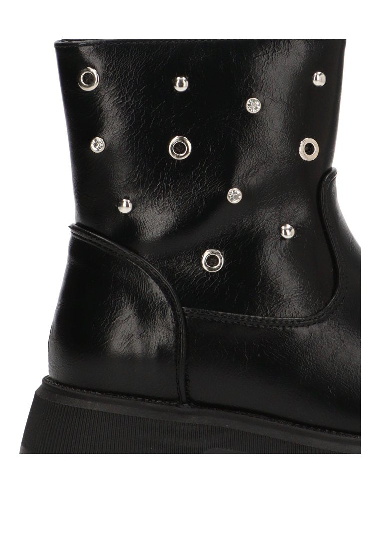 BOTIN MILITAR TACHAS NORIEL 01 10622 ETIKA NIyA NEGRO