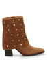 BOTIN TACHAS Y BRILLOS MIA 32016 ETIKA, MUJER CAMEL Camel