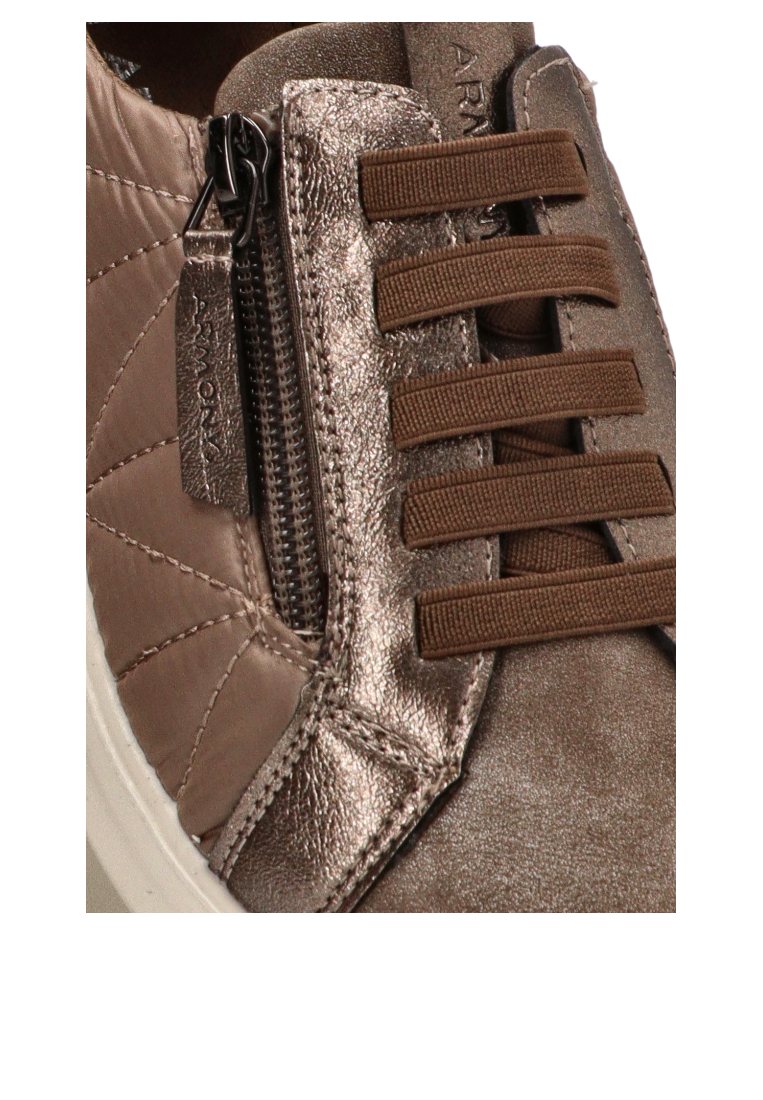 MOCASIN ACOLCHADO CREMALLERA 60014 ARMONY MUJER MARRoN