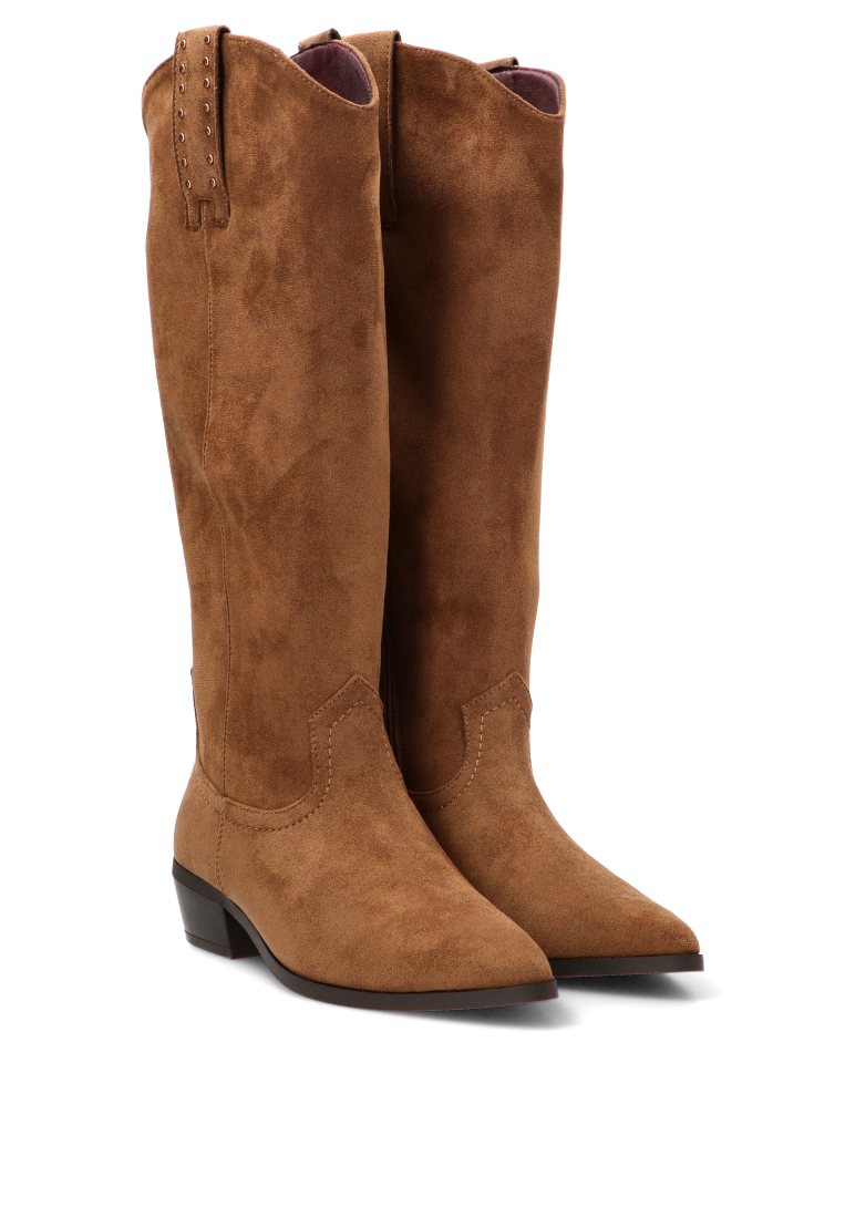 BOTA ALTA ANTELINA DENNIS 01 110552 ETIKA MUJER CAMEL