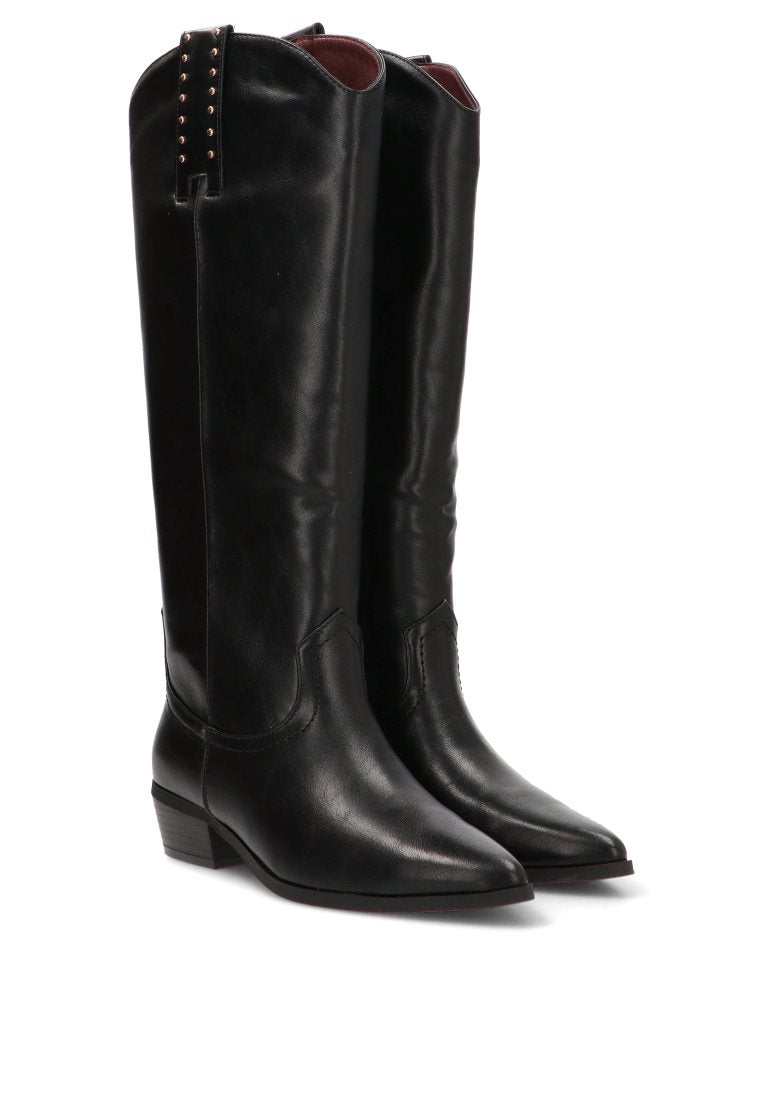 BOTA ALTA DENNIS 01 110552 ETIKA MUJER NEGRO