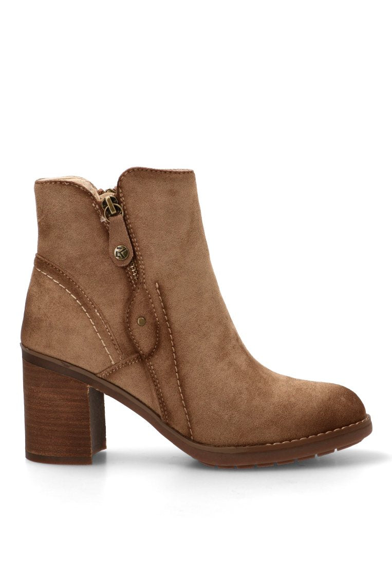 BOTIN TACON MADERA SOFIA 02 11039 ETIKA MUJER TAUPE