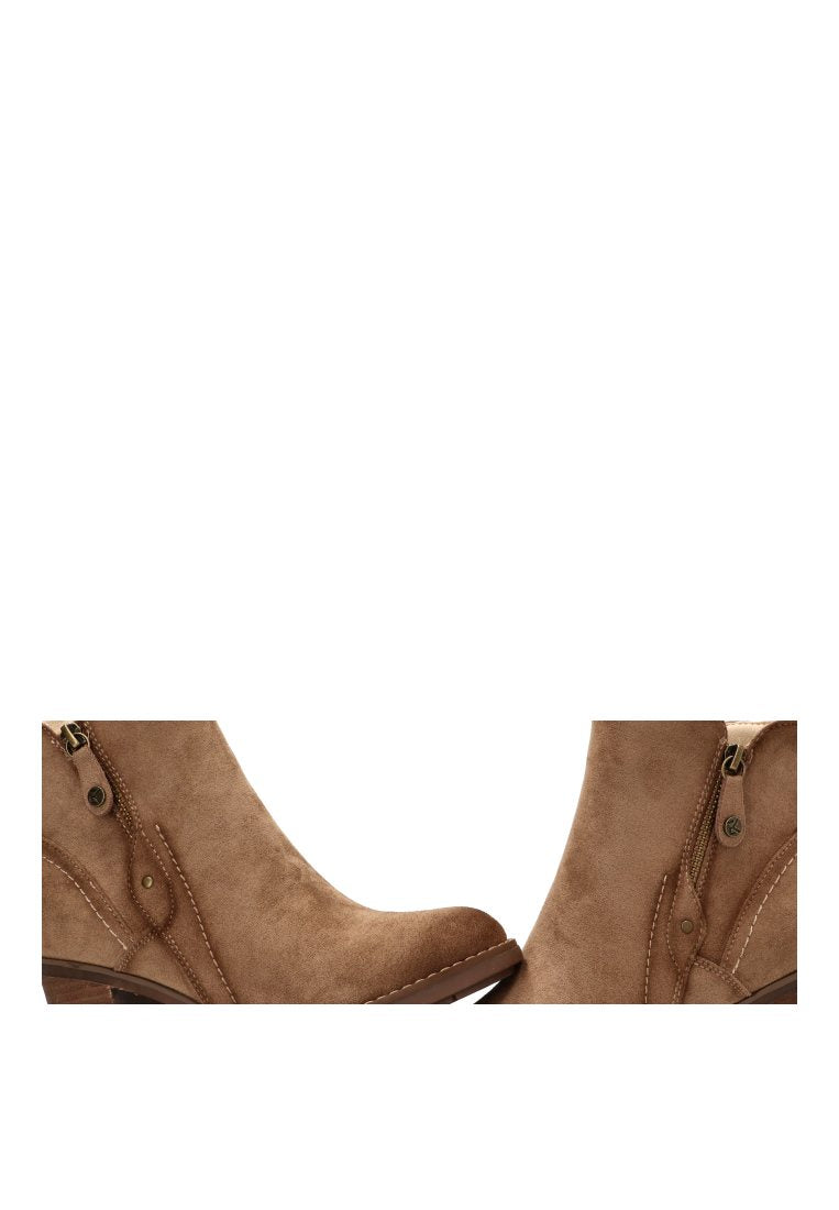 BOTIN TACON MADERA SOFIA 02 11039 ETIKA MUJER TAUPE