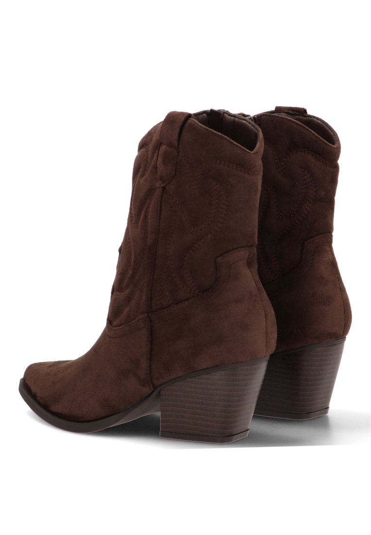 BOTIN CAMPERO PESPUNTES MARIE 110542 ETIKA MUJER MARRoN