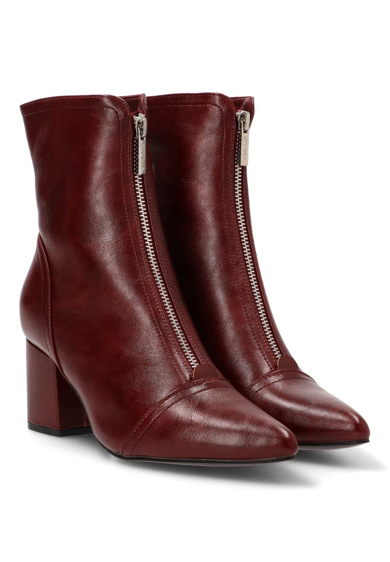 BOTIN CREMALLERA HANNA 32022 ETIKA MUJER BURDEOS